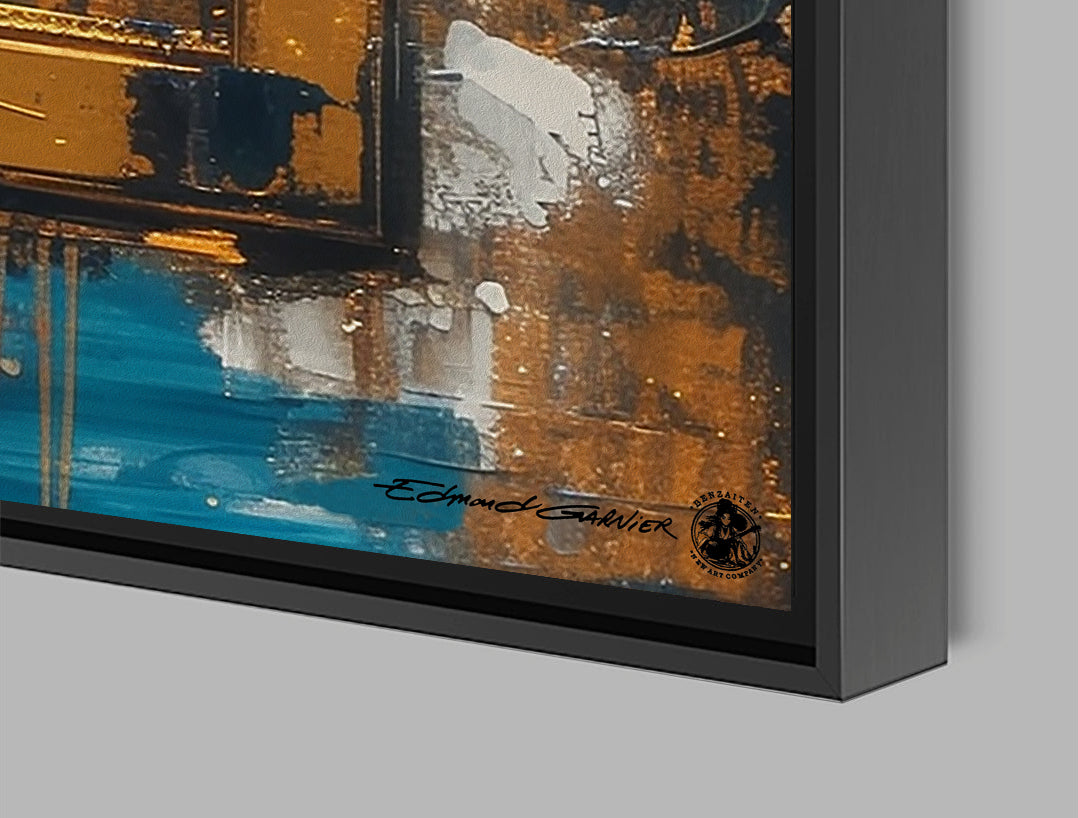 Illumination – Peinture figurative introspective par Edmond Garnier