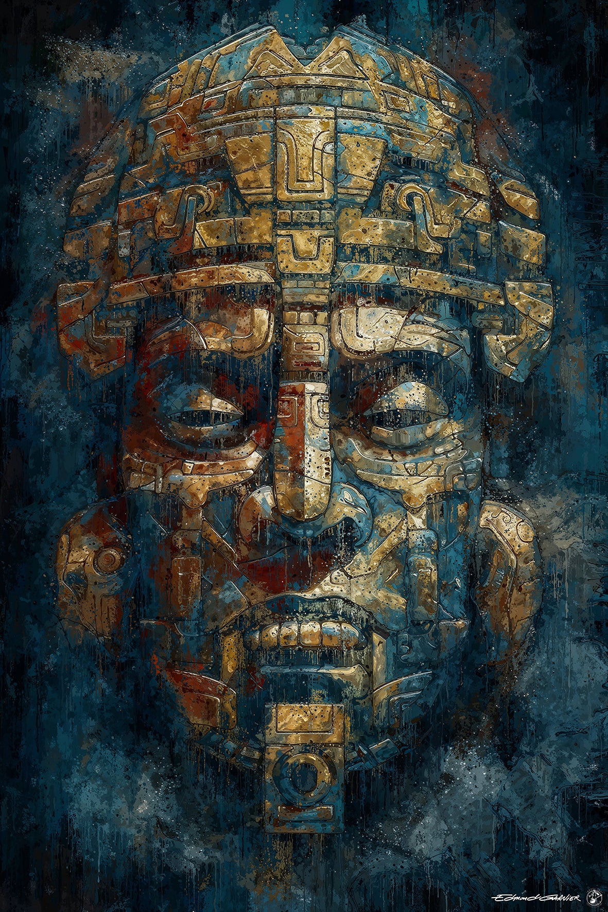 OLMEC MASK
