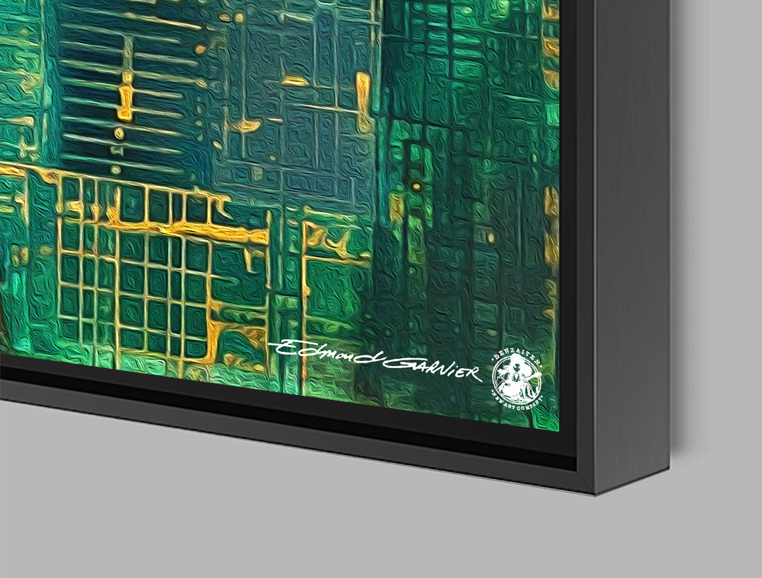 Patience – Peinture figurative introspective par Edmond Garnier