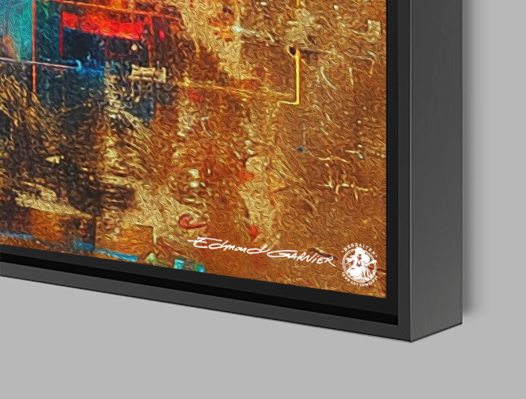 Réflexion – Peinture figurative introspective par Edmond Garnier