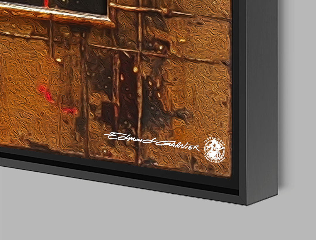 "Sentiment – Peinture abstraite expressive par Edmond Garnier"