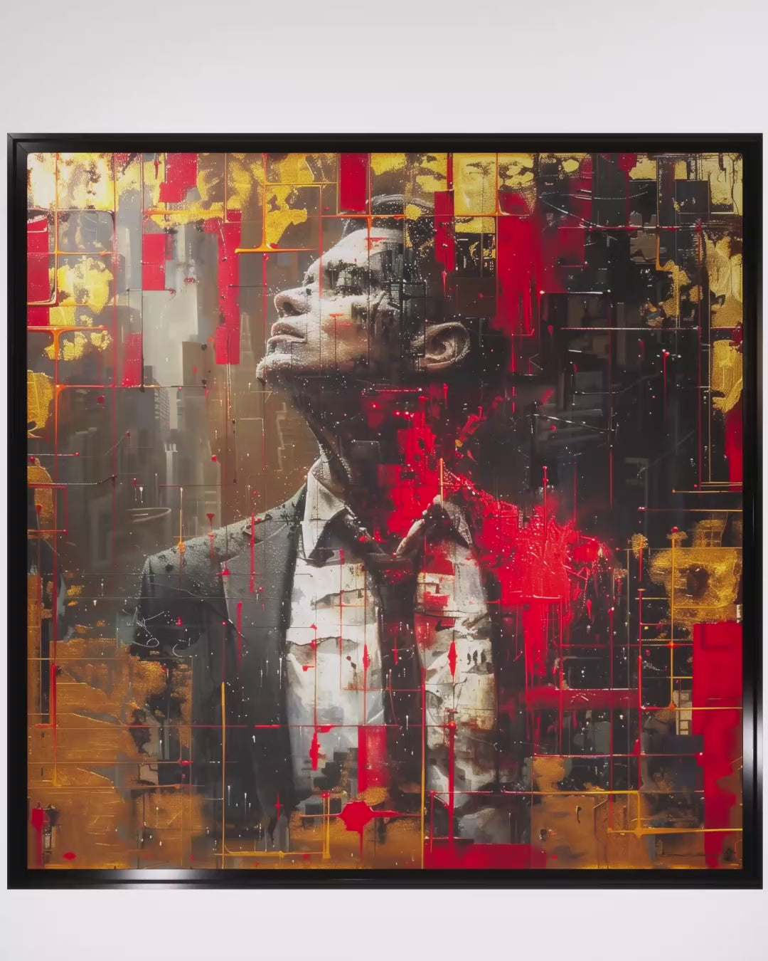 Inspiration – Peinture figurative introspective par Edmond Garnier