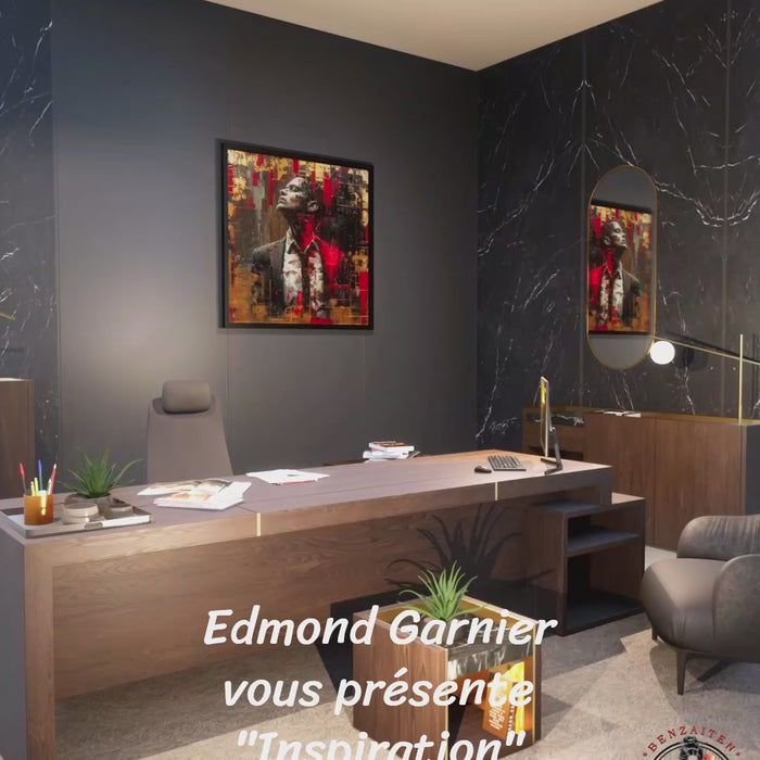 Inspiration – Peinture figurative introspective par Edmond Garnier